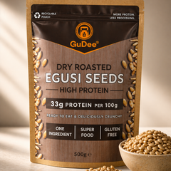 Collection image for: Ready-to-eat Dry Roasted High Protein Egusi Seeds