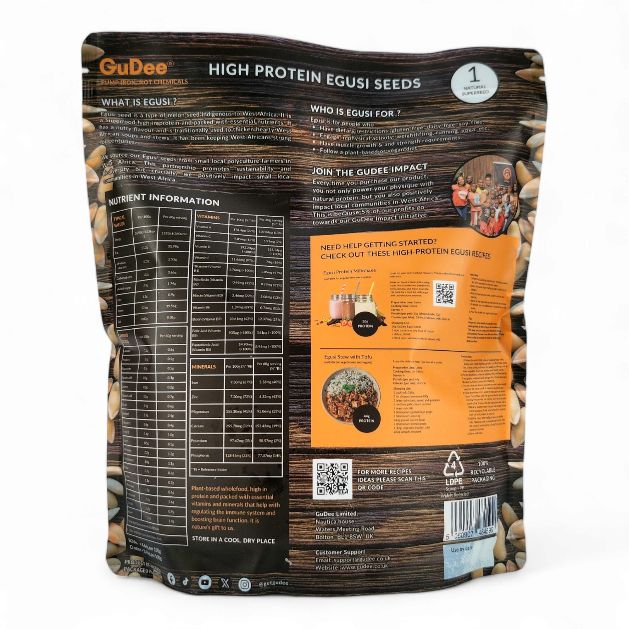 03 - High-Protein Whole Egusi Seeds 600g