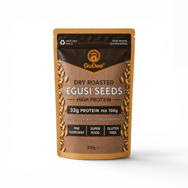 01 - Dry Roasted High Protein Egusi Seeds 250g