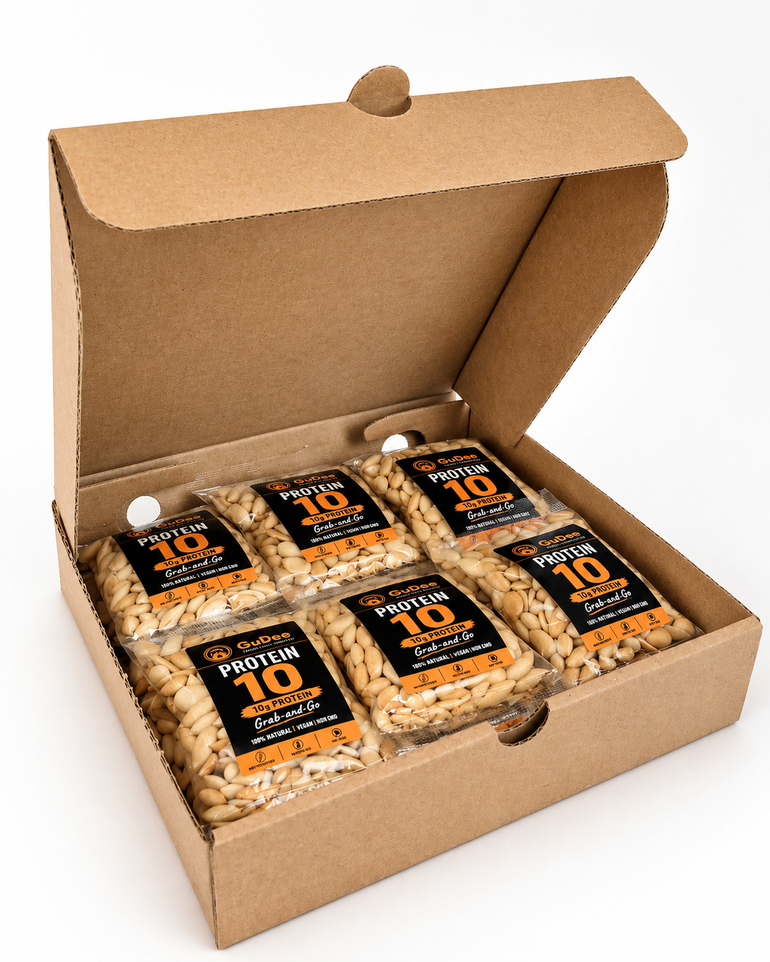 01 - Protein 10: 12 x 30g Grab-and-Go Protein Packs