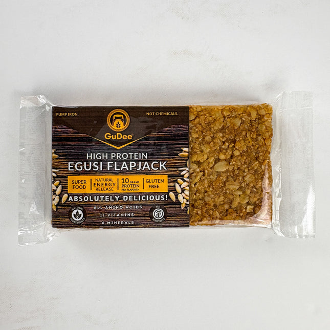 High-Protein Egusi Energy Flapjacks