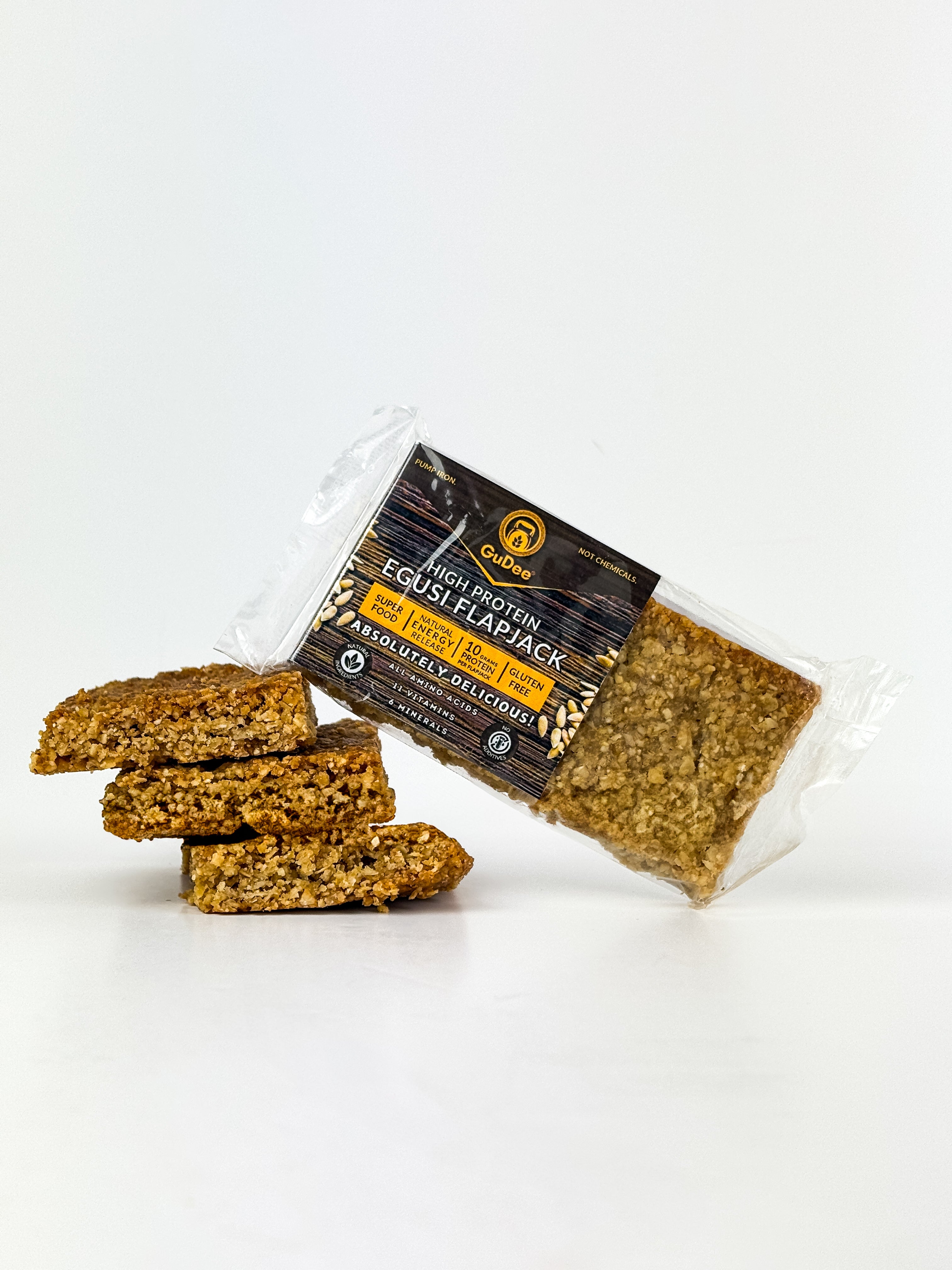 High-Protein Egusi Energy Flapjacks