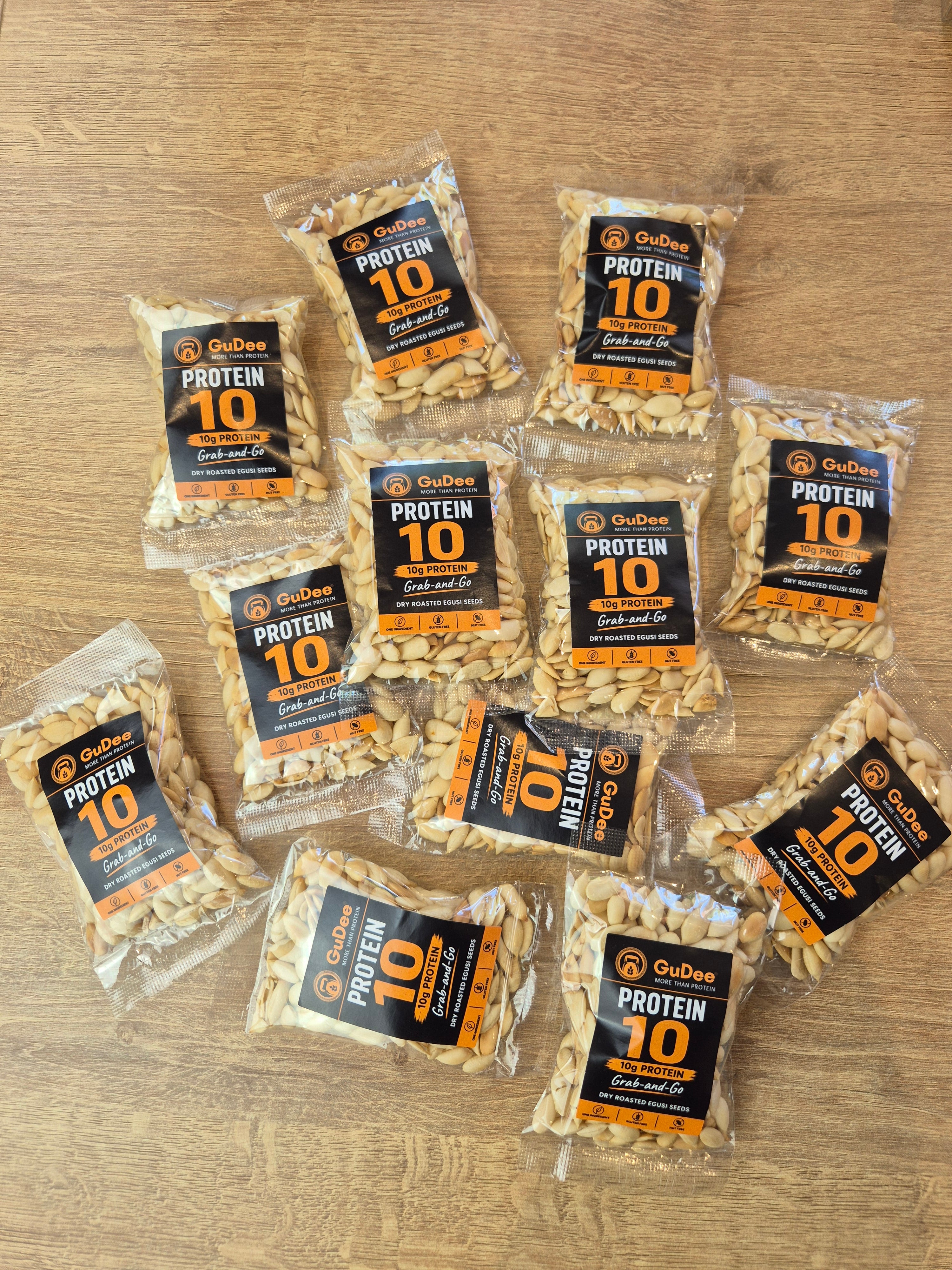 01 - Protein 10: 12 x 30g Grab-and-Go Protein Packs