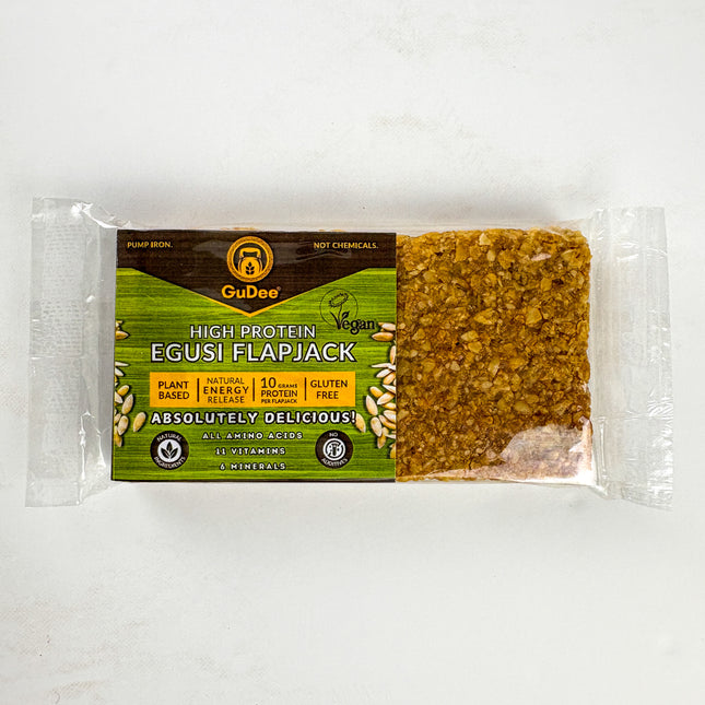 Vegan High-Protein Egusi Flapjack